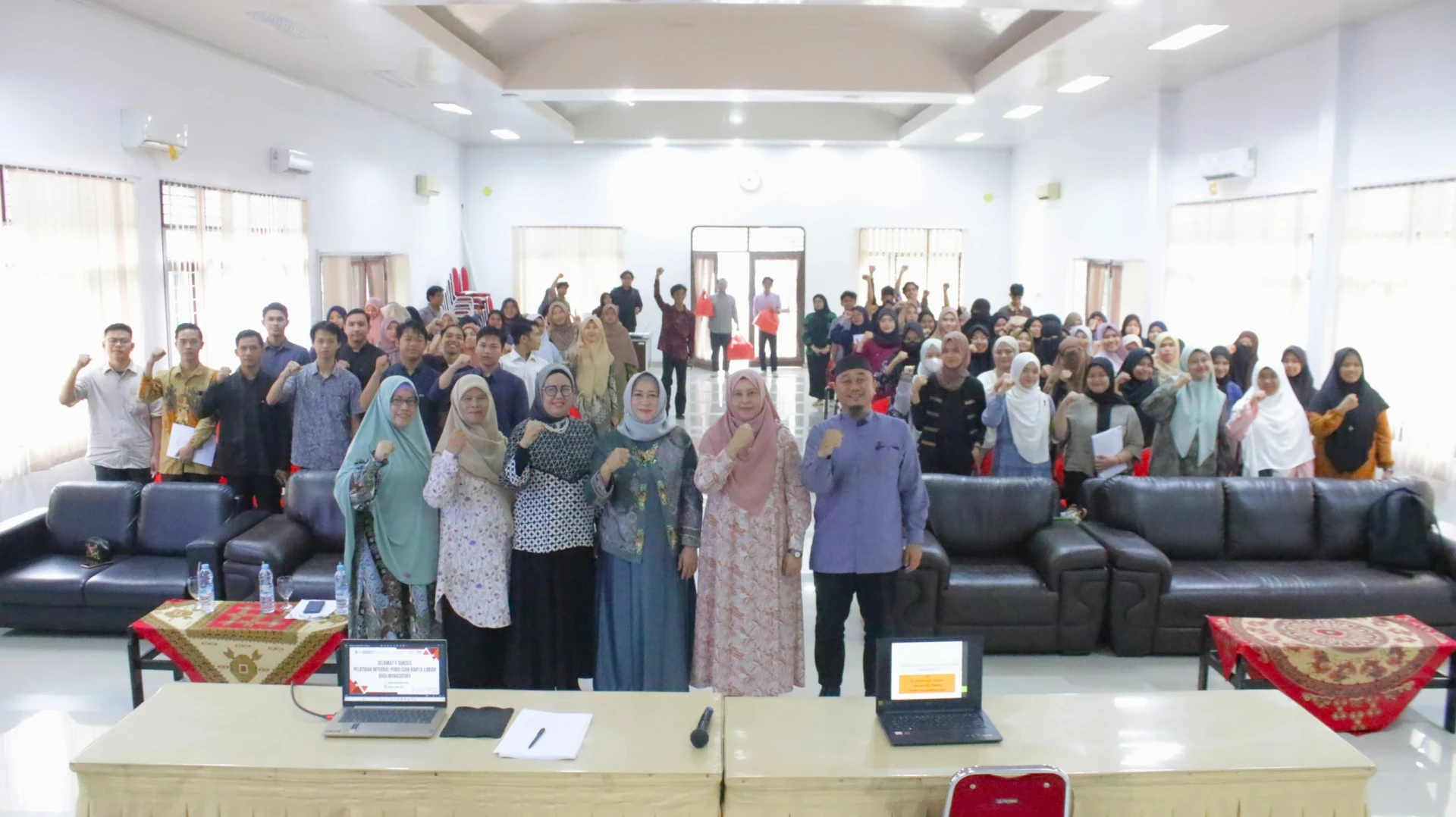 Internal Training in Writing Scientific Papers for Students